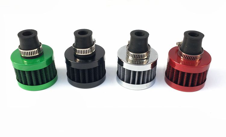 Xe đầu nấm retro xe máy sửa đổi khí thải lọc khí đầu nấm Bộ lọc không khí thứ cấp hút khí thứ cấp - Phụ tùng xe máy khóa xe máy