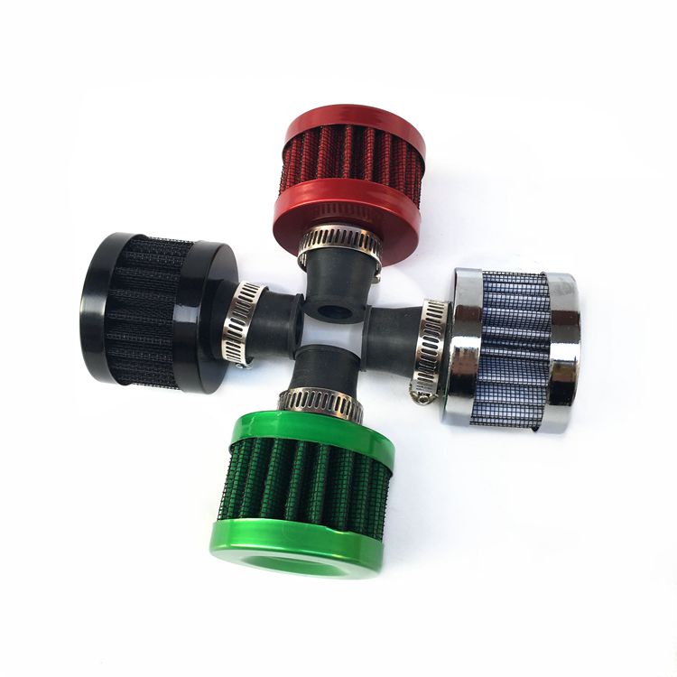 Xe đầu nấm retro xe máy sửa đổi khí thải lọc khí đầu nấm Bộ lọc không khí thứ cấp hút khí thứ cấp - Phụ tùng xe máy khóa xe máy