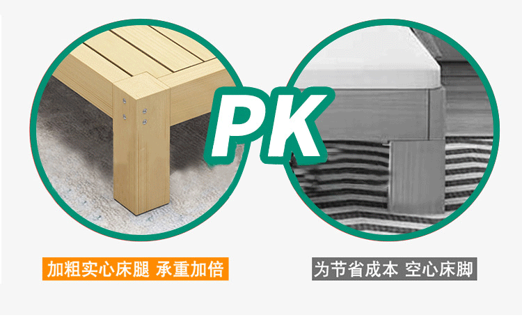 giường gỗ 1,8 m 1,5 m đôi thuê giường nhà máy giá rẻ giường gỗ trực tiếp hiện đại phòng ngủ tối giản - Giường các mẫu giường ngủ đẹp