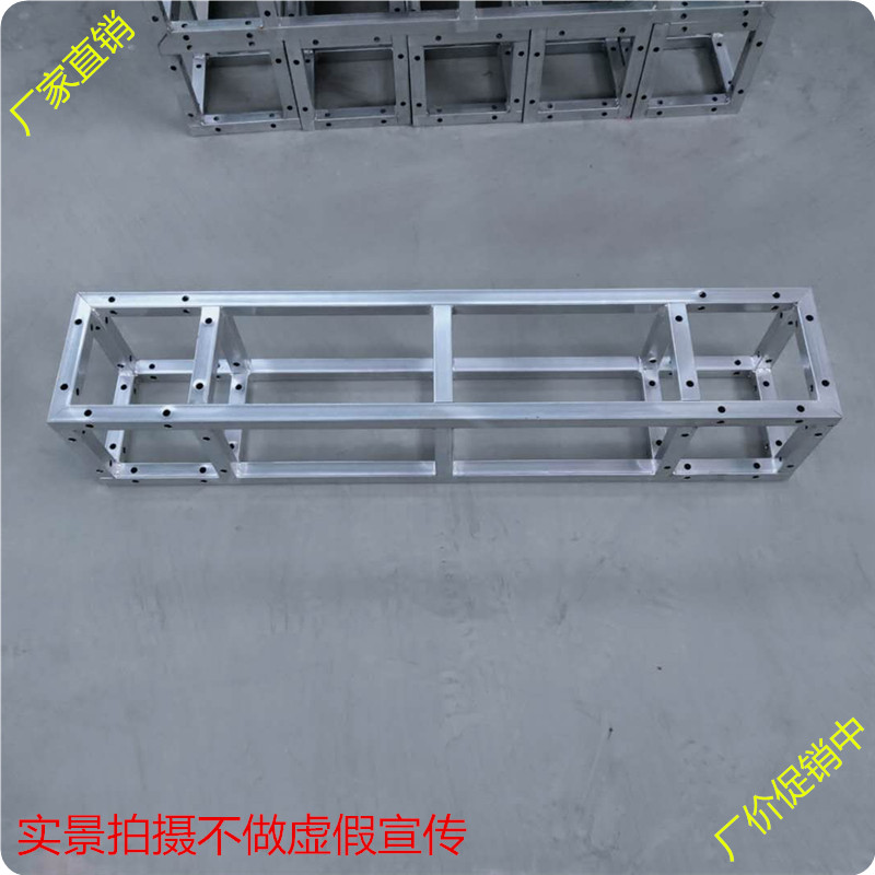 Truss Row Frame Square Tubes Full Welding Hot Galvanized Steel Wedding Booth Build Background Advertising Production Placement Food Shed-Taobao