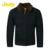 JEEP / Xe jeep nam mùa đông Áo khoác mới thường xuyên Áo khoác cotton cộng với áo khoác nhung cổ áo JW7WJ241 - Bông áo khoác phao nam Bông