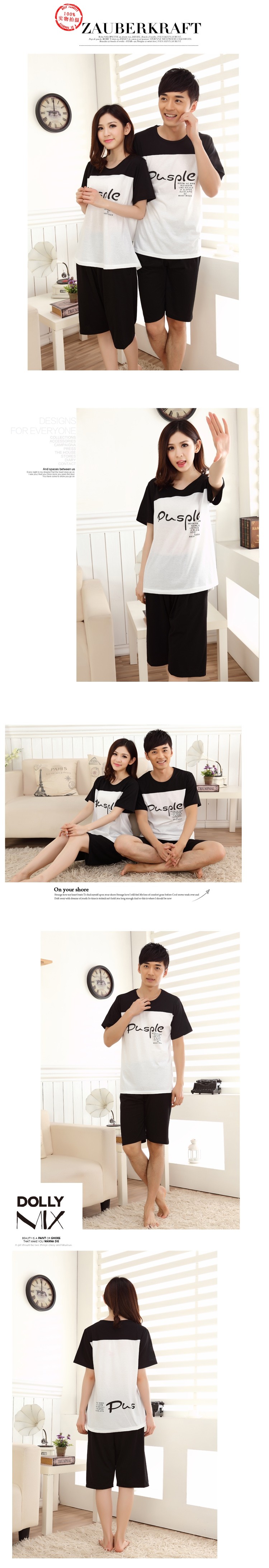 Pyjama mixte OTHER   en Coton à manche courte - Ref 3006278 Image 63