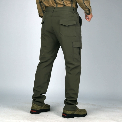 Демисезонные тактические флисовые штаны