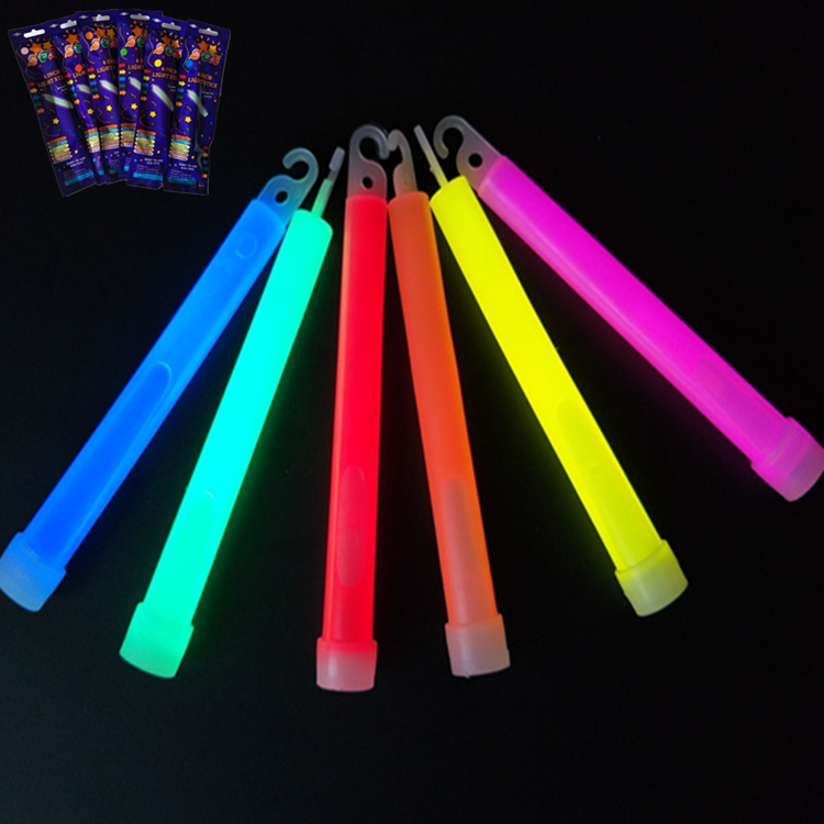 Outdoor travel adventure equipped with fluorescent rods and large luminous rods concert luminous rods one - time