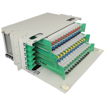 加厚ODF光纤配线架12芯24芯36芯48芯72芯96芯144芯FC SC ST LC 单元箱19英寸机架式
