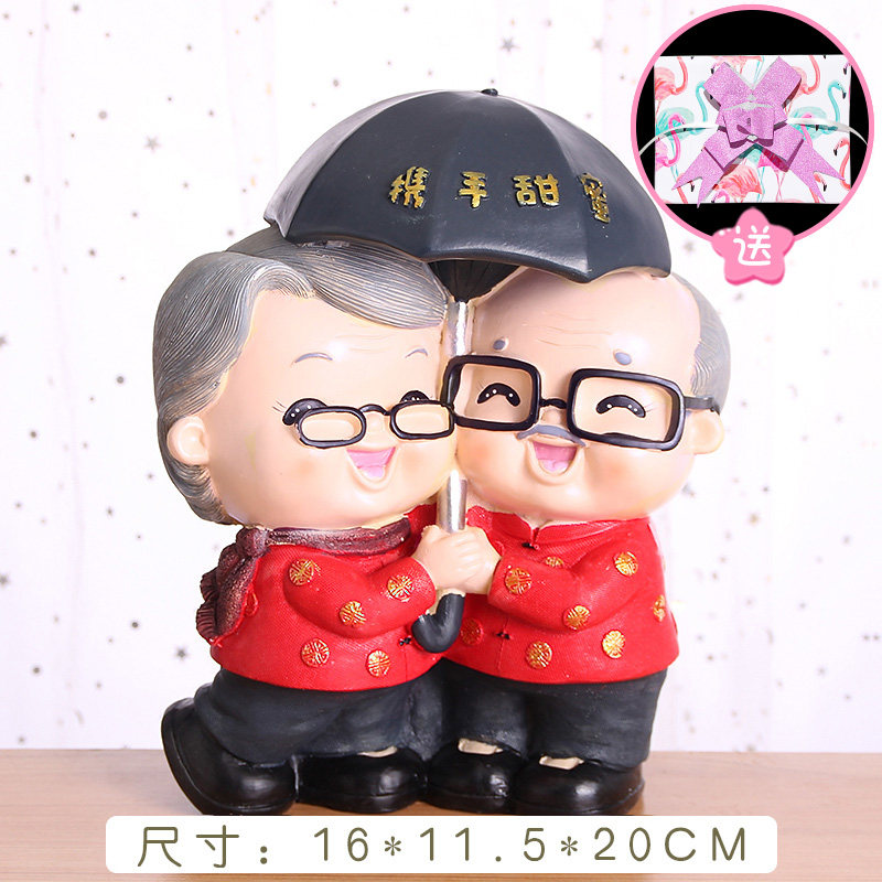 Wedding souvenirs, wedding room decoration, resin ornaments, gifts for elders, birthday, newcomers, creative wedding gifts, parents and girlfriends