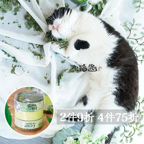 House cat sauce Heart Cat wild vegetable Mutianum leaf cat cat Peppermint Hair Ball anti-stone cat snacks