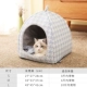 Mèo yến lưới đỏ yurt thú cưng đóng tổ chó nhỏ mèo teddy kennel mùa đông ấm áp bốn mùa phổ quát - Cat / Dog hàng ngày Neccessities