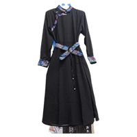 Черный, шифоновый