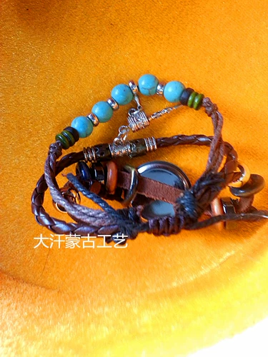 Кожаный браслет, аксессуар, часы, на шнурках, оптовые продажи