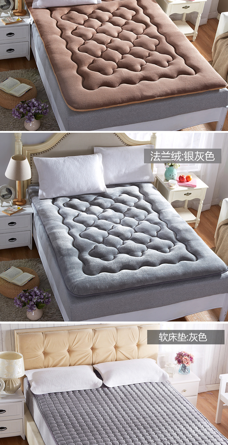 Tatami nệm 1.8 m giường 2 mét đôi duy nhất 1.5m1.2 mét sinh viên nệm giường ký túc xá nệm pad quilt 0.9