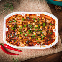 Spicy guest self-heating hot pot vermicelli wide powder Chongqing lazy hot pot dormitory eat a box of 24 boxes of students