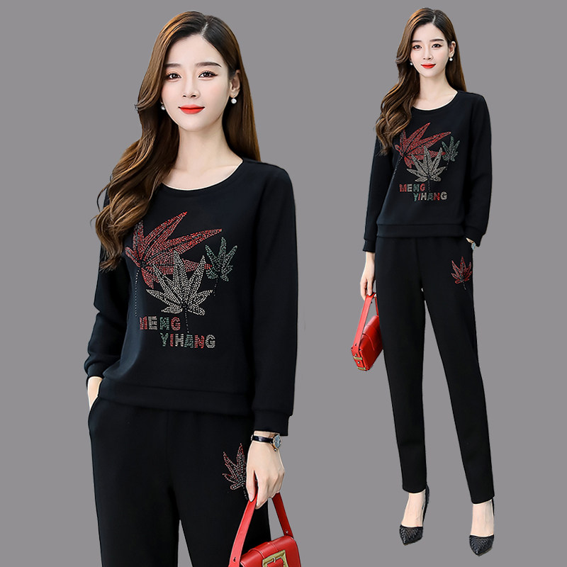 Early spring age reduction and slimming suit female 2022 fashion simple goddess fan temperament two-piece casual professional women's clothing