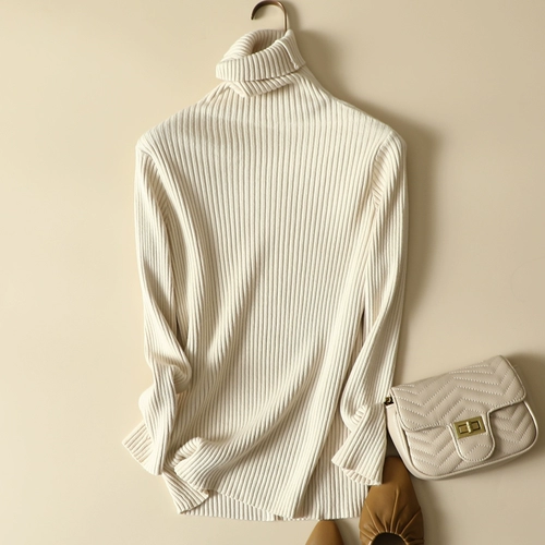 Демисезонный свитер, короткий комплект, трикотажный лонгслив, облегающий крой, в обтяжку, увеличенная толщина