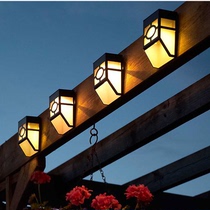 Household solar lights outdoor street lights LED landscape lights garden lights light control walls wall lights doorposts Garden street lights