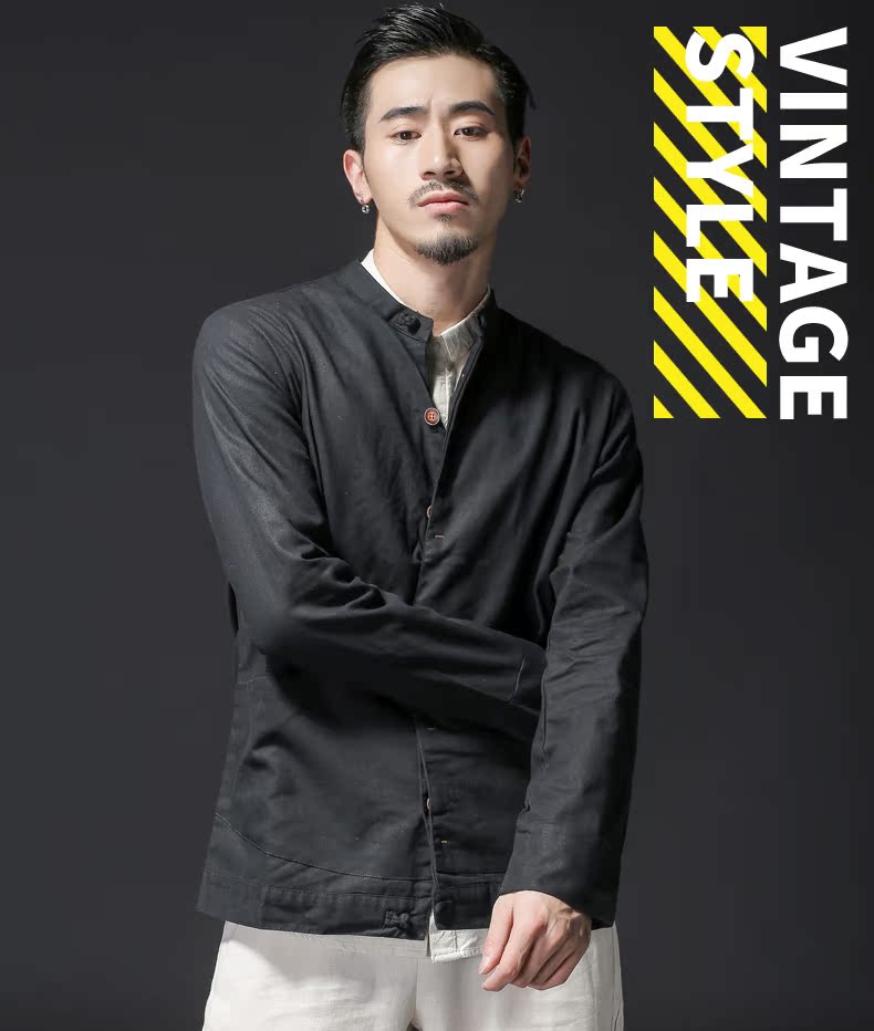 Blouson homme YARGICI manches longues en Chanvre - Ref 3117813 Image 8