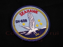 The Navy SH - 60B SEAHAWK Seahawk - on - board multi - mission helicopter emblem