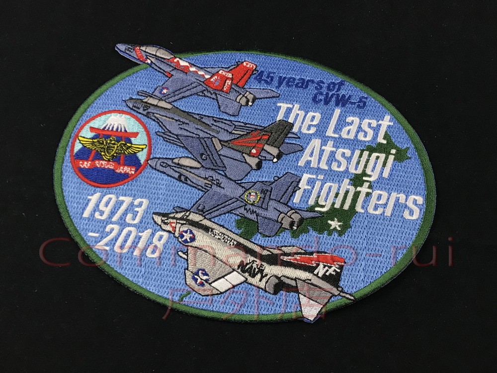 CVW-5 5th Carrier Air Wing moved out of Atsugi Base Atsugi Commemorative Badge in 2018
