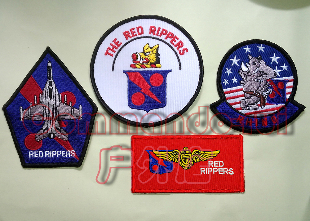 Insignia of the US Navy Air Force VFA-11 Red Ripper Red Wild Pig RedRippers 