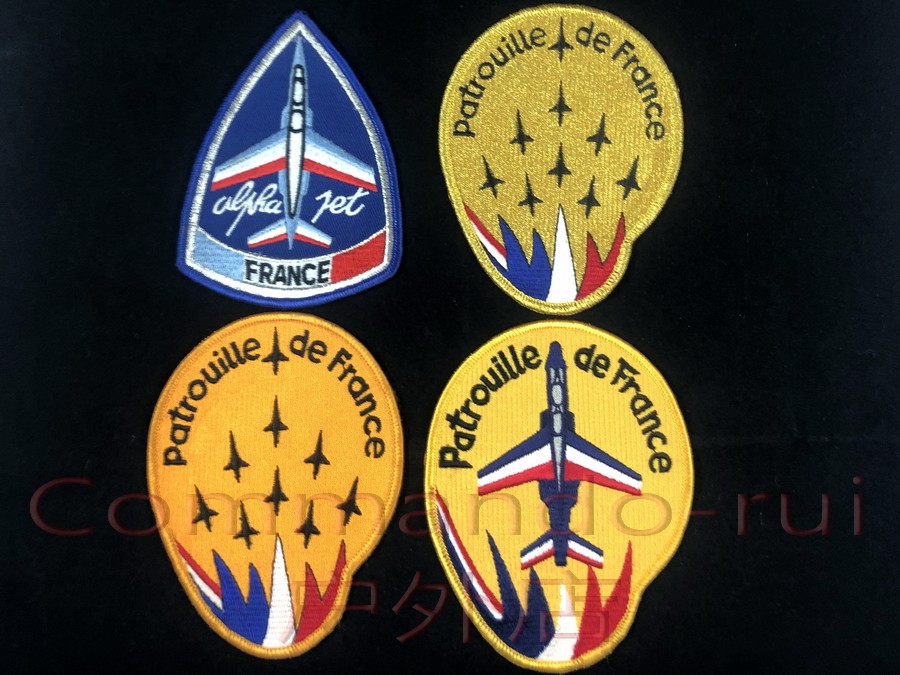 French Air Force Aerobatic Team Patrouille de France Badge Patch