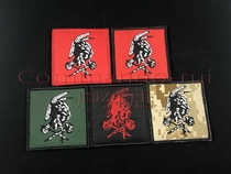 Navy DevGRU SEALs 6 Seal6 Red Corps Badge Magic Stickers