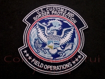 DHS DHS Customs and Border Protection Agency CBP embroidery badge arm