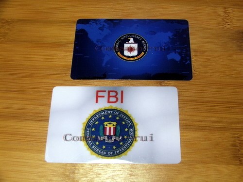 CIA FBI (Group I) IC Card Bus Card Traffic Card sticker