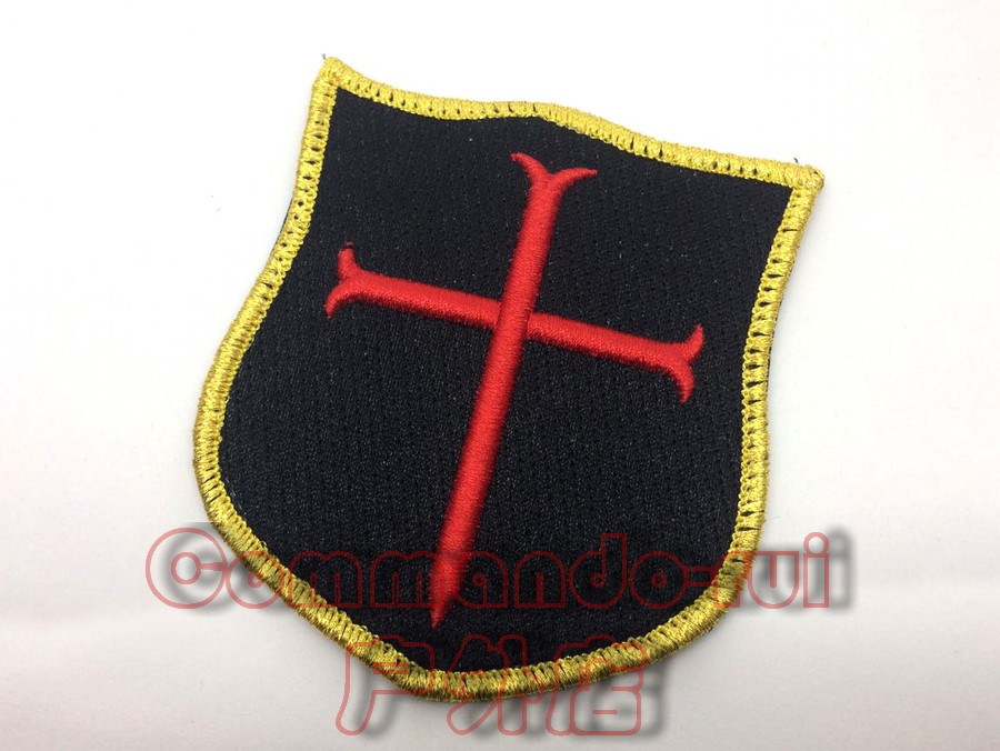 Seal Seals DEVGRU Crusader Cross Crusader Badge arm Chapter Red word version