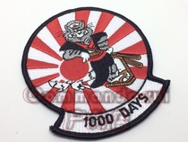 VF-154 Black Knight Black Knights TOMCAT Male Cat Resident Day 1000 Day Memorial Badge