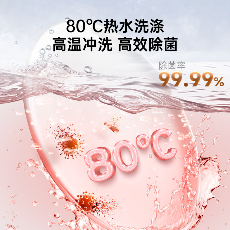 Panasonic Fully Automatic Household Small Countertop No-Installation 5-Set Sterilization and Drying Countertop Dishwasher