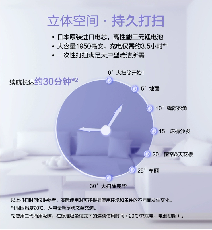 Máy hút bụi gia đình không dây Panasonic Máy hút bụi cầm tay nhỏ MC-WDC65 Máy hút bụi công suất cao mạnh mẽ