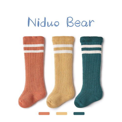 Гетры, детские демисезонные хлопковые носки, удерживающие тепло гольфы, увеличенная толщина