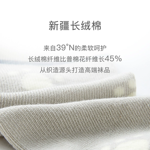 尼多熊 Детские осенние хлопковые милые весенние тонкие носки для мальчиков