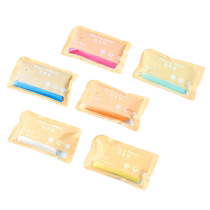 Nido Bear 2024 childrens disposable card raincoat for primary school students waterproof portable poncho for boys and girls thickened raincoat