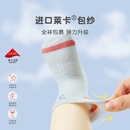 尼多熊 Детские летние тонкие дышащие носки для мальчиков