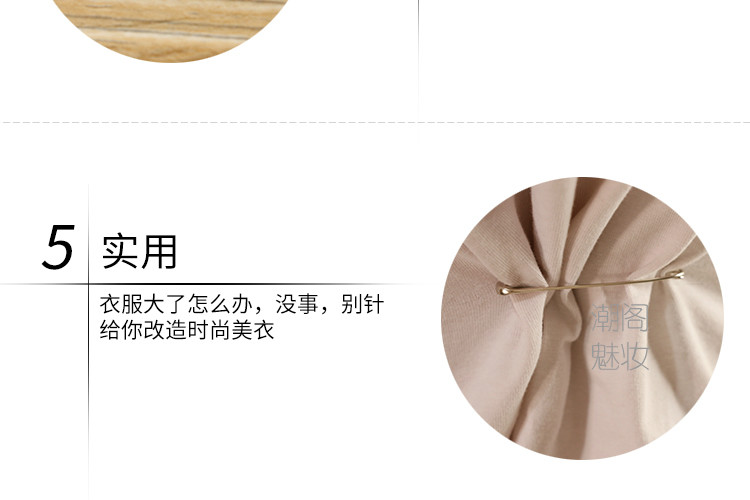 Photo studio áo cưới bảo hiểm pin DIY pin kim đóng lớn an toàn pin trâm 10 miếng / chuỗi phụ kiện cài áo vest nữ