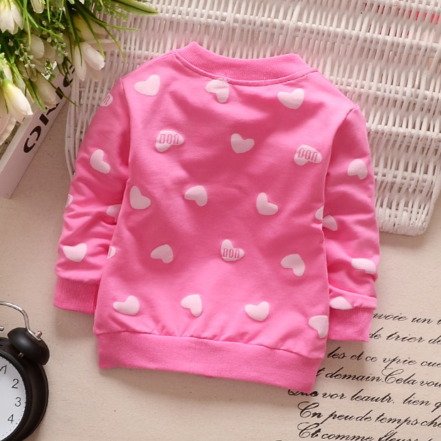 Áo khoác cho bé mùa thu 0 bé gái tay dài mùa xuân và áo len mùa thu trẻ em áo mỏng 2 bé quần áo cotton 1-3 tuổi bexinhshop shop
