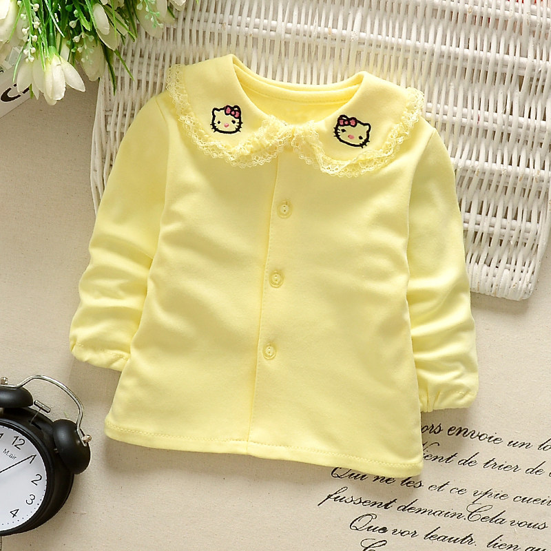 Chemise fille à manche longue en coton - Ref 2086312 Image 15