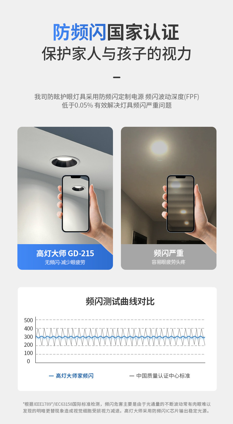 开孔55迷你小孔径筒灯60度深杯深藏防眩光内嵌式过道灯家用客厅 图文详情 16