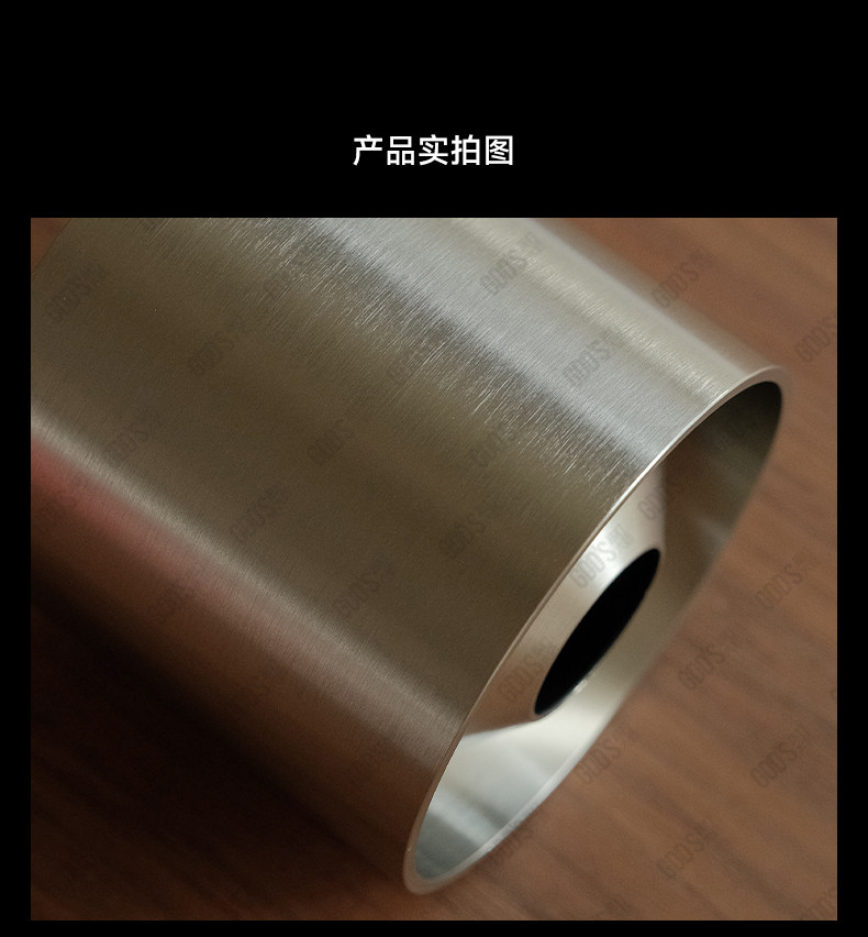 包豪斯轨道灯明装不锈钢轨道射灯银色防眩可调角度中古客厅洗墙灯 图文详情 12