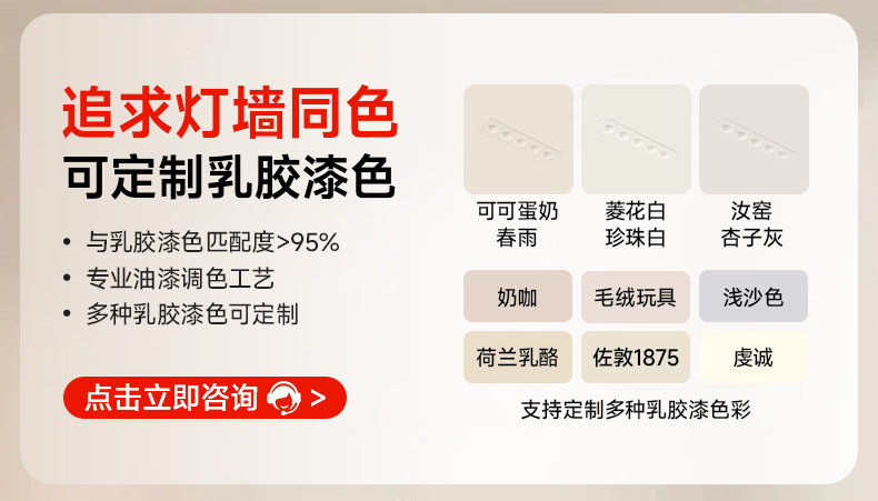 预埋格栅灯嵌入式无边框格栅射灯led长条线性家用客厅天花无主灯 图文详情 1
