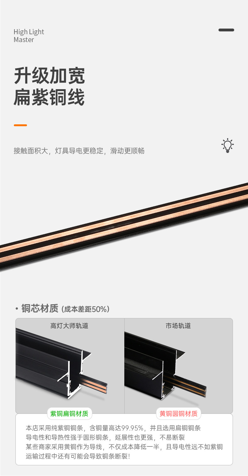 已接入米家APP磁吸轨道灯无边框嵌入式预埋式无主灯客厅照明导轨 图文详情 11