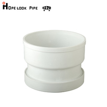 Hongtian pipe industry polypropylene ultra-quiet pp drain pipe pp polypropylene silent pipe seat and stool connector 110