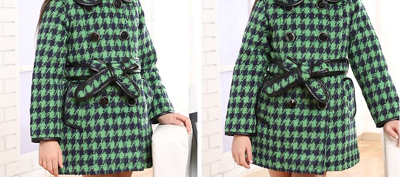 Manteau pour fille en laine - Ref 2162161 Image 42