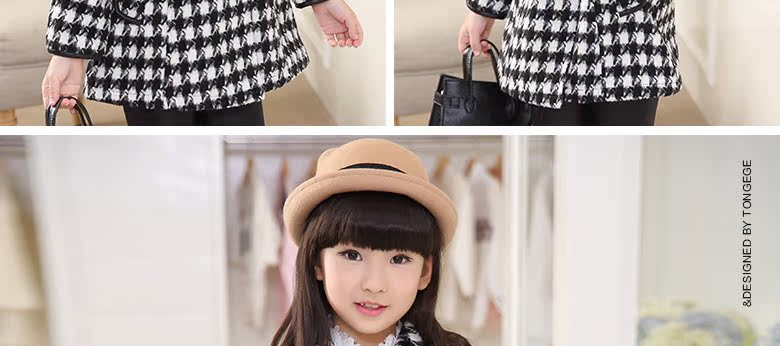 Manteau pour fille en laine - Ref 2162161 Image 37