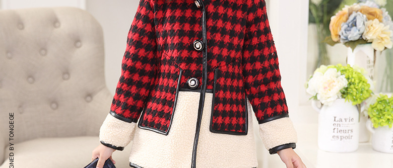 Manteau pour fille en laine - Ref 2162162 Image 30