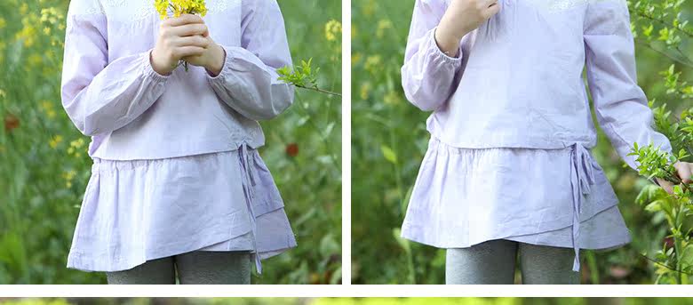 Chemise fille à manche longue - Ref 2086430 Image 29