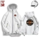 HarleyDavidson Harley Motorcycle Motorcycle Club Áo khoác trùm đầu Quần áo nam và nữ Áo hoodie Quần áo hàng đầu - Cao bồi