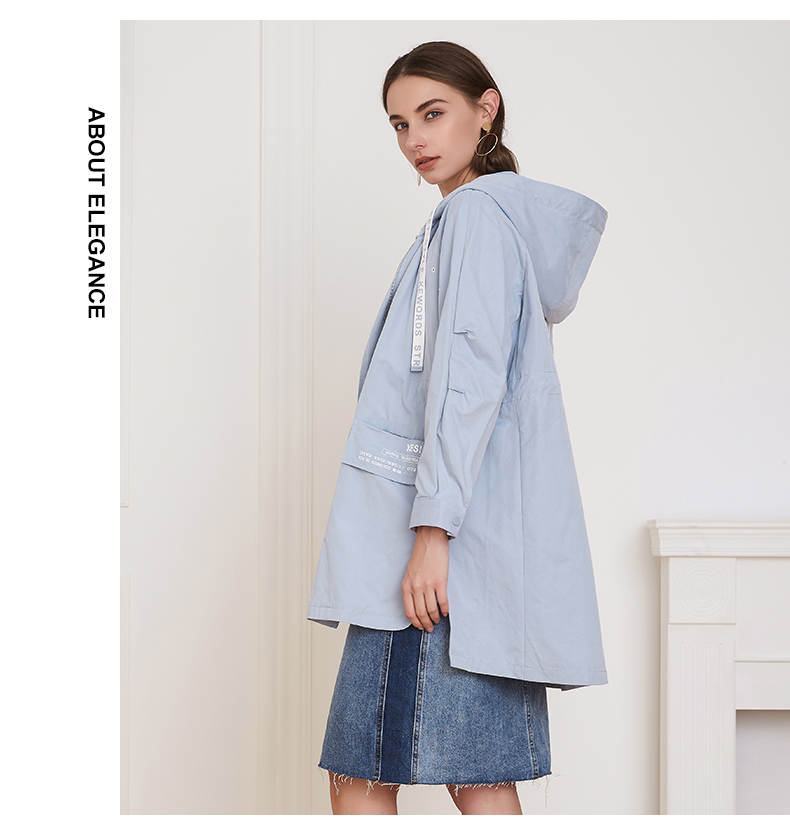 Trench pour femme CHAPELLE  LA CHAPELLE en Polyester - Ref 3228269 Image 13