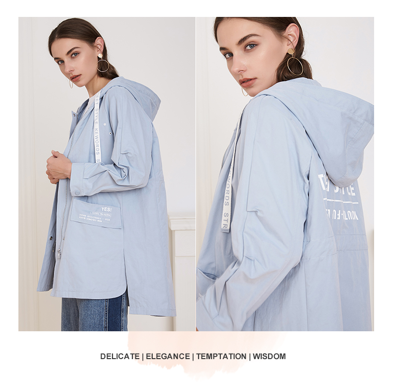 Trench pour femme CHAPELLE  LA CHAPELLE en Polyester - Ref 3228269 Image 10